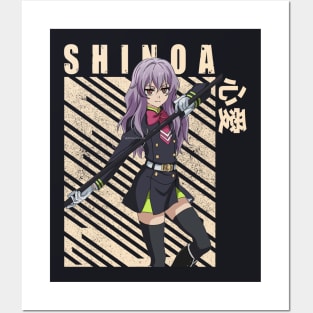 Shinoa Hiragi - Owari no Seraph Posters and Art